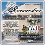 We Remember Solomon Victory Theater Showing July 14th, 2013.